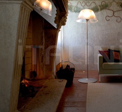 Итальянские Свет - Торшер Romeo Moon F фабрика Flos