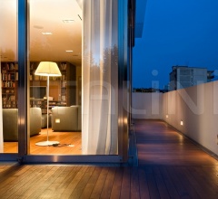 Итальянские Свет - Торшер Romeo Moon F фабрика Flos