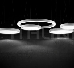 Итальянские Свет - Подвесной светильник Silver Ring Итальянские Свет - Подвесной светильник Silver Ring фабрика Panzeri