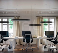 Итальянские Свет - Подвесной светильник Silver Ring Итальянские Свет - Подвесной светильник Silver Ring фабрика Panzeri