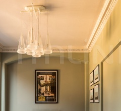 Итальянские Свет - Подвесной светильник Fucsia фабрика Flos