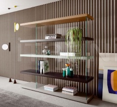 Итальянские Стеллажи - Книжный стеллаж Air Shelving 0535 фабрика Lago