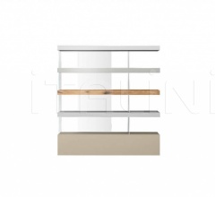 Итальянские Стеллажи - Книжный стеллаж Air Storage 0686+0686 фабрика Lago