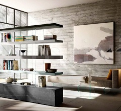 Итальянские Стеллажи - Книжный стеллаж Air Storage 0641 фабрика Lago
