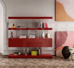 Итальянские Стеллажи - Книжный стеллаж Air Storage 0688 фабрика Lago