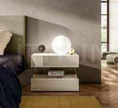 Итальянские Спальни - Тумбочка Air XGlass 0770 фабрика Lago