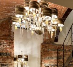 Итальянские Люстры - Люстра Guenda 2851/36LA Итальянские Люстры - Люстра Guenda 2851/36LA фабрика Eurolampart