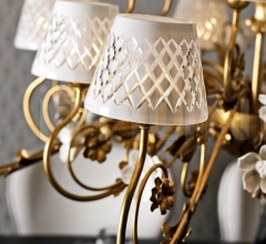 Итальянские Люстры - Люстра Natalia 2477/18LA Итальянские Люстры - Люстра Natalia 2477/18LA фабрика Eurolampart