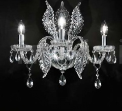 Настенный светильник Glass VE 886/A3 фабрика Masiero