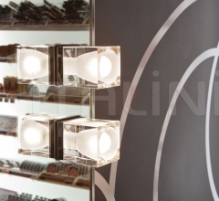 Настенный светильник Cubetto D28 2 Fix фабрика Fabbian