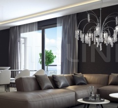 Люстра Salice 391/6+6 Люстра Salice 391/6+6 фабрика IDL Export