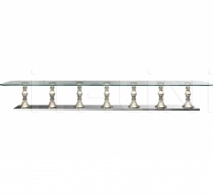 Итальянские Столы обеденные - Стол обеденный PALAZZO DUCALE 72 фабрика Reflex Angelo