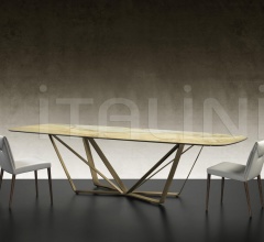 Итальянские Столы обеденные - Стол обеденный PAPILLON 72 фабрика Reflex Angelo