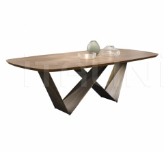 Итальянские Столы обеденные - Стол обеденный PRISMA 72 STEEL фабрика Reflex Angelo