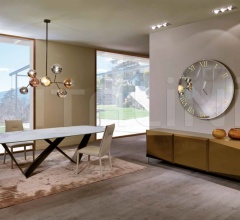 Итальянские Столы обеденные - Стол обеденный PRISMA 72 STEEL фабрика Reflex Angelo