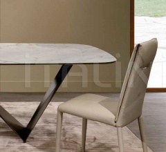 Итальянские Столы обеденные - Стол обеденный PRISMA 72 STEEL фабрика Reflex Angelo
