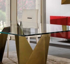 Итальянские Столы обеденные - Стол обеденный PRISMA 72 STEEL фабрика Reflex Angelo