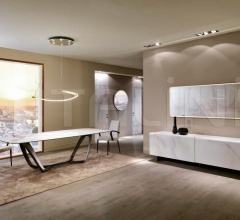 Итальянские Столы обеденные - Стол обеденный SEGNO 72 фабрика Reflex Angelo