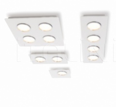 Итальянские Потолочные светильники - Потолочный светильник BRICK QUADRO 1/4 RETTO 2/4 Итальянские Потолочные светильники - Потолочный светильник BRICK QUADRO 1/4 RETTO 2/4 фабрика Lumen Center Italia