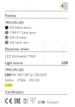 Настенный светильник TRYLON LED Lumen Center Italia