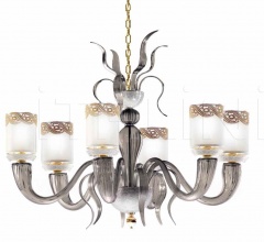 Итальянские Свет - Люстра 1770/CH6/FUME’/KR Итальянские Свет - Люстра 1770/CH6/FUME’/KR фабрика Il Paralume Marina