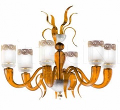 Итальянские Свет - Люстра 1770/CH6/AMBRA/KR Итальянские Свет - Люстра 1770/CH6/AMBRA/KR фабрика Il Paralume Marina