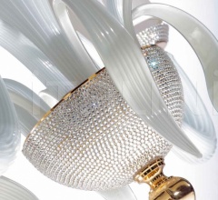 Итальянские Свет - Люстра 1770/CH6/BI/ORO24K Итальянские Свет - Люстра 1770/CH6/BI/ORO24K фабрика Il Paralume Marina