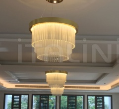 Итальянские Свет - Люстра 1971 фабрика Il Paralume Marina