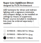 Подвесной светильник Super Line Flos