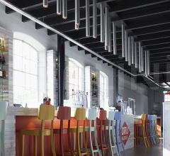 Итальянские Потолочные светильники - Потолочный светильник Tubular Bells Итальянские Потолочные светильники - Потолочный светильник Tubular Bells фабрика Flos