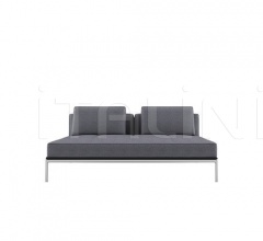 Итальянские Диваны - Модульный диван AluZen Итальянские Диваны - Модульный диван AluZen фабрика Alias