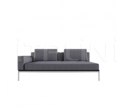 Итальянские Диваны - Модульный диван AluZen Итальянские Диваны - Модульный диван AluZen фабрика Alias