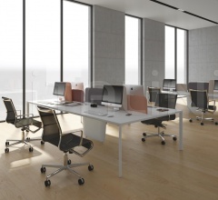 Итальянские Письменные столы - Письменный стол landscape system фабрика Alias