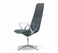 Итальянские Кресла офисные - Кресло slim conference high 4 Итальянские Кресла офисные - Кресло slim conference high 4 фабрика Alias