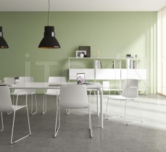 Стул slim chair sledge фабрика Alias