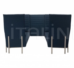 Итальянские Диваны - Диван eleven high back privacy Итальянские Диваны - Диван eleven high back privacy фабрика Alias