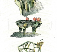 Скульптура out of scale pergola фабрика Alias