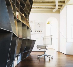 Кресло rollingframe 44 фабрика Alias