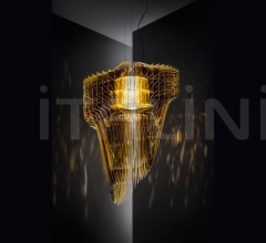 Итальянские Свет - Подвесной светильник ARIA GOLD фабрика Slamp