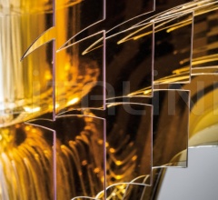 Итальянские Свет - Подвесной светильник ARIA GOLD фабрика Slamp