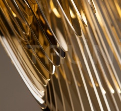 Итальянские Свет - Подвесной светильник ARIA GOLD фабрика Slamp