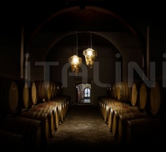 Итальянские Свет - Подвесной светильник ARIA GOLD фабрика Slamp