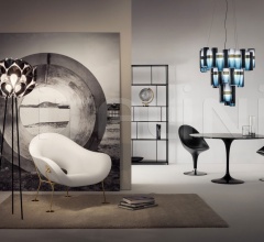 Итальянские Напольные светильники - Напольный светильник FLORA фабрика Slamp