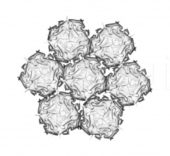 Итальянские Свет - Подвесной светильник VELI 7 фабрика Slamp