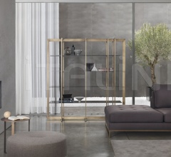 Итальянские Стеллажи - Книжный стеллаж Lobel Итальянские Стеллажи - Книжный стеллаж Lobel фабрика Giulio Marelli