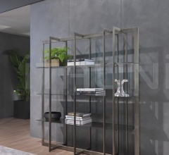 Итальянские Стеллажи - Книжный стеллаж Lobel Итальянские Стеллажи - Книжный стеллаж Lobel фабрика Giulio Marelli