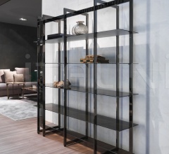 Итальянские Стеллажи - Книжный стеллаж Lobel Итальянские Стеллажи - Книжный стеллаж Lobel фабрика Giulio Marelli