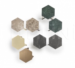 Столик Clip hexagonal фабрика Giulio Marelli