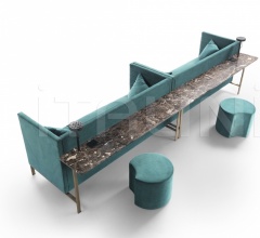 Итальянские Диваны - Диван Stripes Velvet Итальянские Диваны - Диван Stripes Velvet фабрика Giulio Marelli