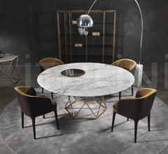 Стол обеденный Tatlin фабрика Giulio Marelli